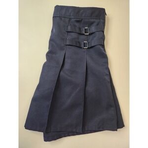 French Toast Girls Size 18 Navy Pleated Skort
